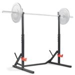 Sunny Health & Fitness Multifunctional Adjustable Bench Press Squat Rack, Shoulder Press, Incline Bench Press, Dumbbell Rows, Bicep Curls, Deadlifts - SF-XF922011