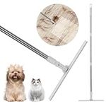 SIMMOP Pet Hair Remover, Dogs Cats Hair Removal Brush Carpet Cleaner with Adjustable Long Handle, Dog Hair Remover For Carpet, Carpet Rake, Couch, Floor Mats, Pet Tower, Stairs