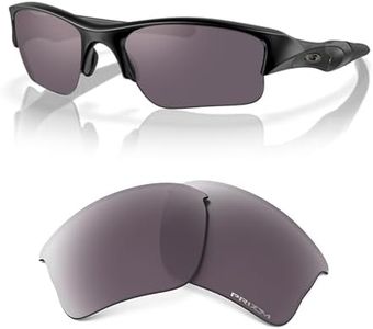 Oakley Flak Jacket XLJ OO9009 Polarized Replacement Lenses Bundle, Daily