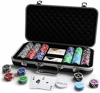 Jacks Casino 300 Chip Poker Set - Black Case - 11.5g Poker Chips - 2 x Official Jacks Signature Cards (AUS)