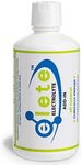 elete Electrolyte Add-in Hydration Drops | Sodium, Magnesium, Potassium & Trace Minerals | Unflavored, All Natural | Leg and Muscle Cramp Relief | Transform Any Drink into a Sports Drink, 32oz