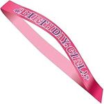 Birthday Girl Pink Satin Sash - 1 Piece - Luxurious Feel & Elegant Design for Birthday Celebrations