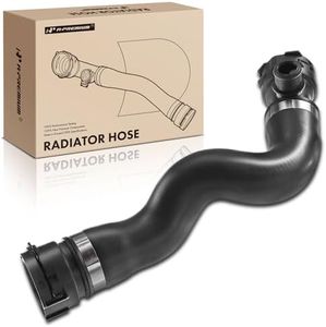 A-Premium Radiator Coolant Hose Front Compatible with BMW F10 528i 2009 2010 2011 2012 2013, 2.0L 3.0L 4.4L, Replace# 17127578399