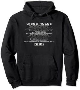 NCIS Gibbs Rules Felpa con Cappuccio