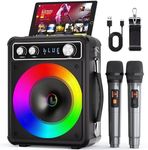 VOSOCO Karaoke Machine, Portable Bl