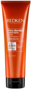 Redken | Heat Protection Smoothing Cream, Babassu Oil, Frizz Dismiss Rebel Tame, 250 ml