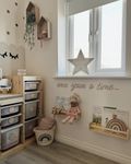 Once Upon a Time Sign, Wooden Reading Corner Decor Playroom Once Upon a Time Wall Decal Nursery Sign Kids Room Stickers Decor Aesthetic for Baby Shower Birthday Gift Room Decor