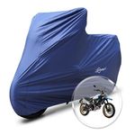 Neodrift 'NeoMax' Bike Cover for Ducati Scrambler Desert Sled (All-Weather Motorcycle Protection, Water & UV Resistant, Dustproof, Windproof) (Color-Blue)