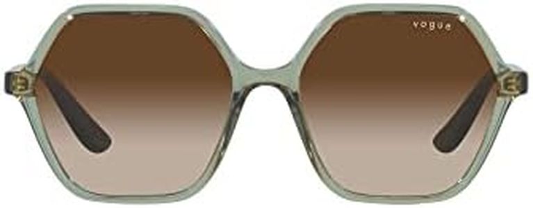 Vogue Lunettes de soleil femme VO5361S 302213 couleur Vert marron taille verres 55 mm