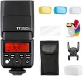 Godox TT350C Speedlite Camera Flash for Canon 2.4G Wireless X System 1/8000s TTL HSS Mini 2500mAh Lithium Battery 0.1~2.2s Recycle Time Gegehörena 5D Mark Ill 80D 7D 760D