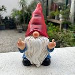 Generic Middle Finger Gnome Statue 