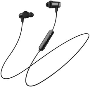 SoundPEATS Neckband Headphones, Q35 HD+ Bluetooth 5.2 Neckband Earphones Stable Comfort, 17Hrs Wireless Earbuds Dual-Magnetic Speaker, IPX5 Waterproof Neckband Sports Earphones, Type-C, App, QCC3040