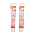 2pcs 0.7oz Private Parts Itch Relief Cream, Women Private Parts Itch Relief Cream Feminine Itch Cream for Health Care