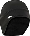 Tough Headwear Helmet Liner Skull Cap - Thermal Retention & Moisture Wicking, for Running, Skiing & Winter Sports, Black, One Size
