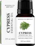 Brooklyn Botany Cypress Essential Oil - 100% Pure and Natural - Premium Grade Essential Oil - for Aromatherapy and Diffuser - 0.33 Fl Oz