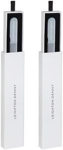 LEIGHTON DENNY Set of 2 Large Crystal Nail Files - with Storage Cases, 195mm