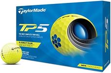 TaylorMade 2021 Yellow TP5 Golf Balls