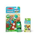 Melissa & Doug Sticker Wow!™ Dinosaur Bundle: Sticker Stamper, 24-Page Activity Pad, 600 Total Stickers, Arts and Crafts Fidget Toy Collectible Character