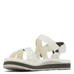 Columbia Women's Alava Sandal, Snowcap/Light Cloud, 11