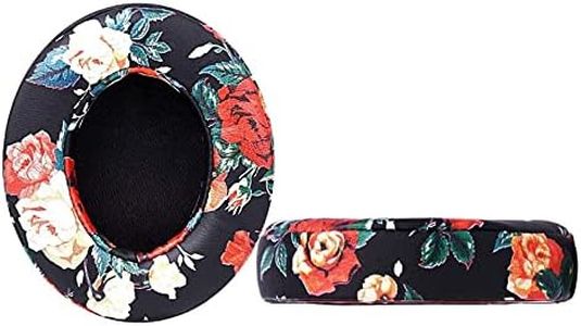 SOVEUG Replacement for Beats Studio 3 Replacement Ear Pads, Earpads for Beats Studio 3 Beats Studio 2,Beats Studio 3 Wireless Ear Cushions (Floral Black)