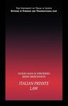 Italian Private Law (UT Austin Studies in Foreign and Transnational Law)