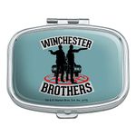 Supernatural Winchester Brothers Rectangle Pill Case Trinket Gift Box