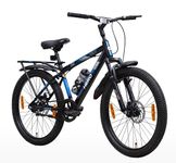 Hero Next Cycle in 26t Wheel Size with Integrated Carrier with Dual disc Brakes for 13+ Age Group