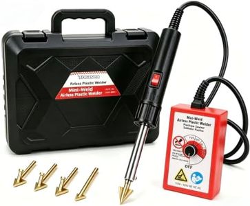 Plastic Welder for Car, Adj Temp 180-360°C, Bumper, Dash & More
