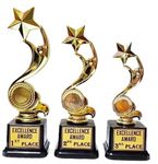 VICTORY 1st 2nd 3rd Trophy Set || Excellence Award for top 3