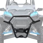 CPOWACE Front Bumper Compatible with 2019-2023 Polaris RZR XP 1000/ XP 4 1000/ XP XP4 Turbo; 2021-2024 RZR Trail Heavy Duty Front Brush Guard Low Profile Bumper Accessories Replacement for 2884019-458