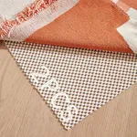 YU FENG Set of 2 Non Slip Rug Pads 5x7 Extra Thick Area Rug Pad with Strong Grip for Hardwood Floors Easy-Cut Carpet Pad Rug Gripper
