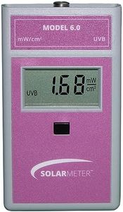 Solarmeter Model 6.0 Standard UVB Meter, Digital UV Radiometer, Portable UV Meter for UV Lamp Testing & More, Effective UVB Light Meter, Measures 280-320 nm, from 0-199.9 mW/cm² UVB, Pink