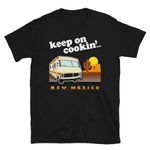 Breaking Bad Camper Mens T-Shirt Keep Cookin Mens Tee Shirt New Mexico Short Sleeve Black L 100