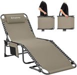 KingCamp Folding Chaise Lounge Chai