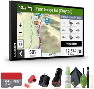 Garmin RV 795 GPS Navigator 7” High-Resolution Display, Custom RV Routing, Birdseye Satellite Imagery, Live Traffic & Weather, Parks Directory Bundle with 64GB Memory Card + More