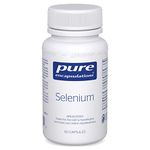 Pure Encapsulations Selenium - 200 mcg - For Healthy Cellular Function & Antioxidant Defenses - Mineral Supplement - Vegan & Gluten Free - 60 Capsules