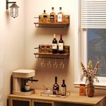 Floating Wine Shelf