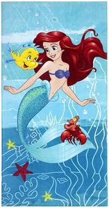 Jerry Fabrics Disney Arielle - Toalla de baño (70 x 140 cm)