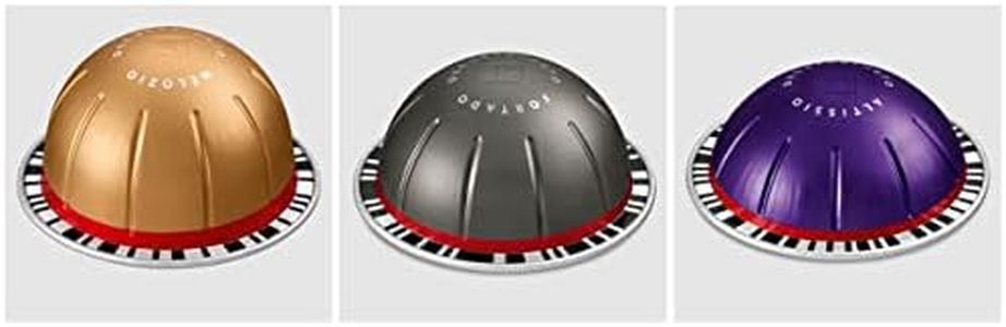 European Version Nespresso Vertuo Line Decaffeinato Variety: Altissio, Melozio, Fortado - 30 Coffee Capsules Imported (not affiliated with Nespresso US)