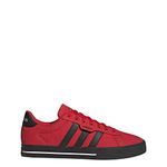 adidas NEO Daily 2.0, Men's Low-Top Sneakers, Vivid Red Core Black White Cloud, 10 UK