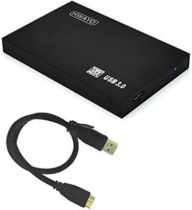 HWAYO 2.5'' 320GB Ultra Slim Portable External Hard Drive USB3.0 HDD Storage for Xbox One Consle, PC, Laptop (Black)
