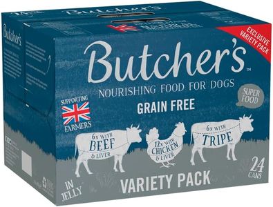 Butcher's Jelly Dog Food, 24 x 400g Cans – Complete Wet Food