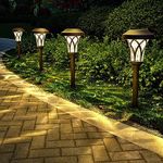 GIGALUMI Solar Pathway Lights 6 Pac