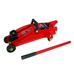 Carpoint CPT0677807 Trolley Jack, 2000 Kg,Black Red