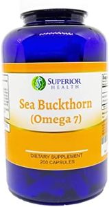 S Superior Health Sea Buckthorn - Omega 7 - 200 Capsules