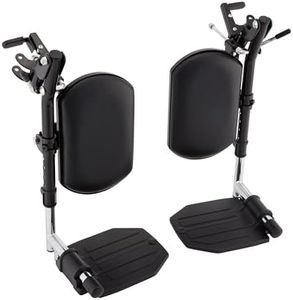 Invacare Wheelchair Elevating Legrest with Padded Calf Pads, Footrest with Swing Away Function, Adjustable Length, Tool-Free Installation, Designed for Invacare Wheelchair