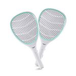 Faicuk 2-Pack 2700 Volt Electric Fly Swatter/Killer Bug Zapper Mosquito Racket for Outdoor and Indoor