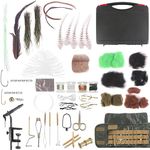 Maxcatch Complete Fly Tying Kit with Fly Tying Vise, Materials, Tools, Beads, Hooks for Flies Tying Beginner Friendly