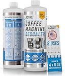 Coffee Machine Descaler Descaling Solution - 32oz (8 Uses) Compatible with Keurig, Nespresso, Breville, Delonghi, Jura, Ninja - Espresso & Coffee Maker Cleaner, Coffee Pot Cleaning Limescale Remover