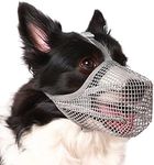 Dog Muzzle Soft Nylon Muzzle - Adju